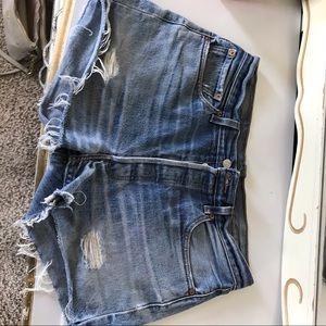 Levi cutoff shorts